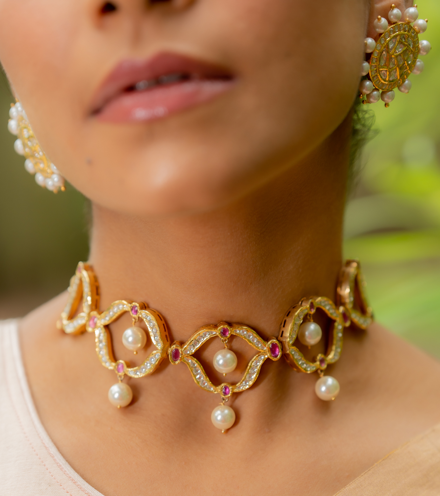 Catherine Polki Choker | Festive