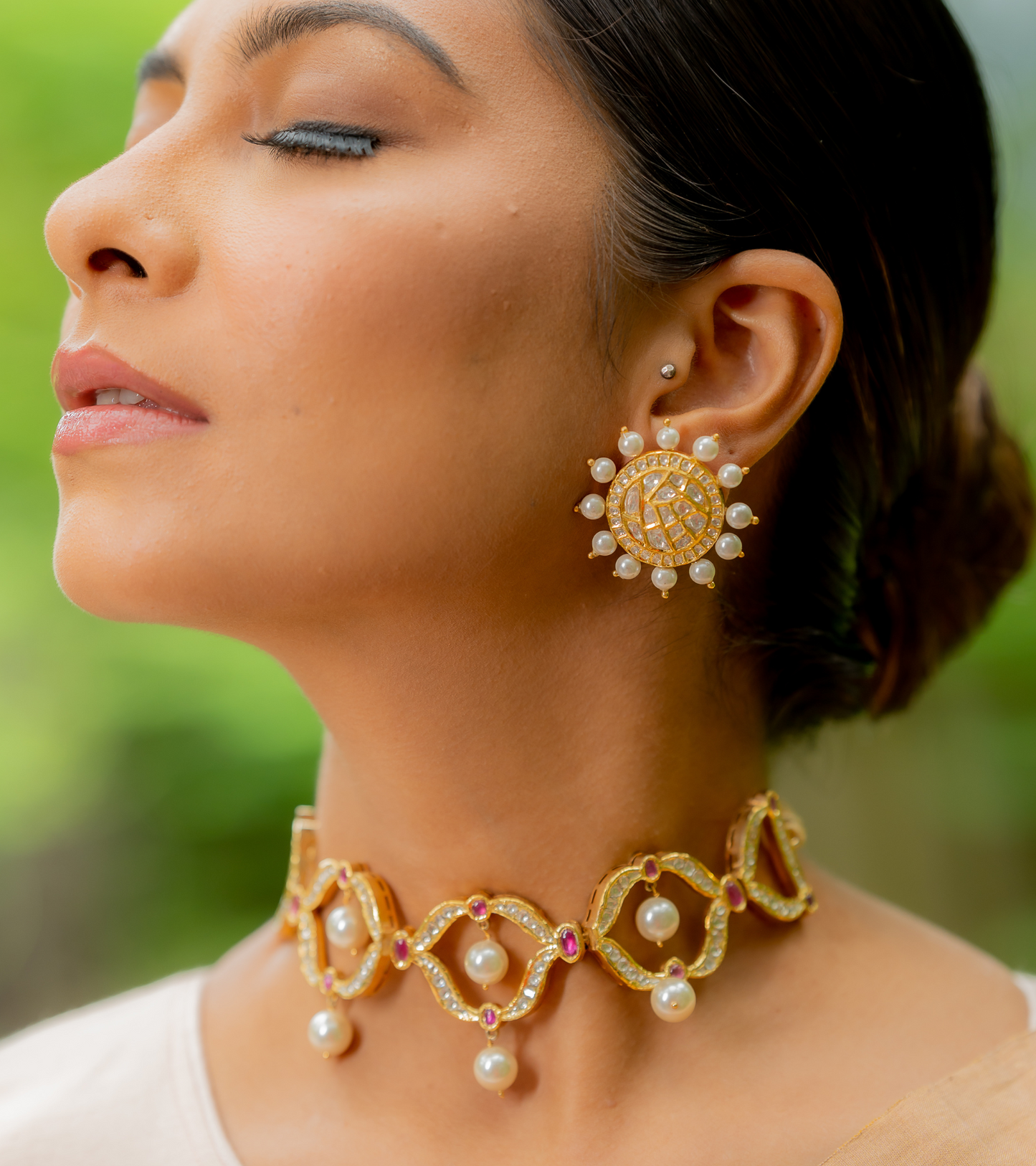 Catherine Polki Choker | Festive