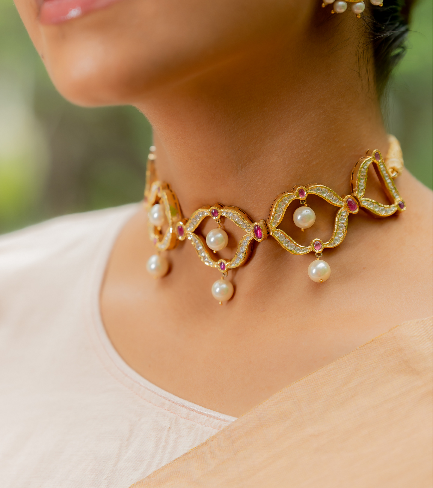 Catherine Polki Choker | Festive