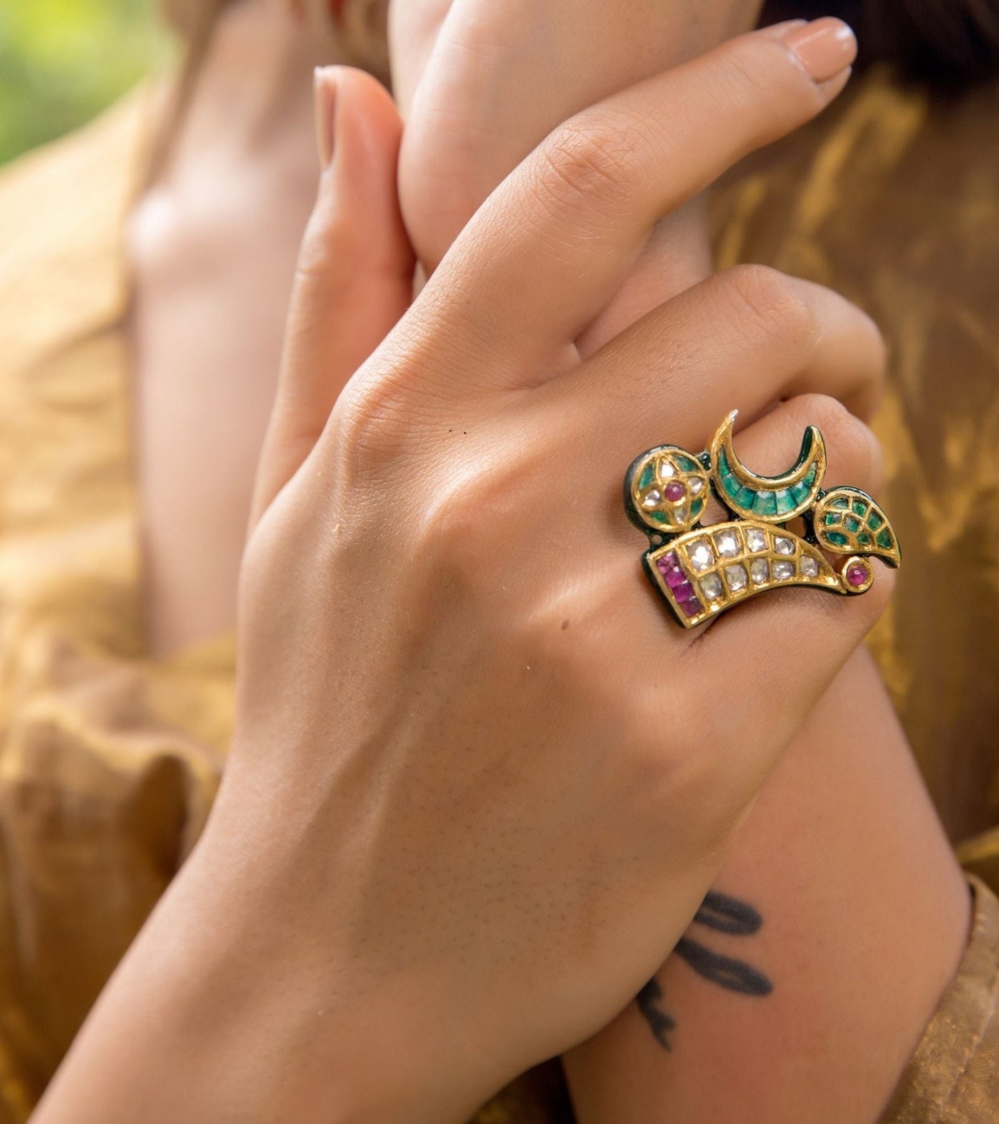 Festive Glam Rings by UNCUT Jewelry
