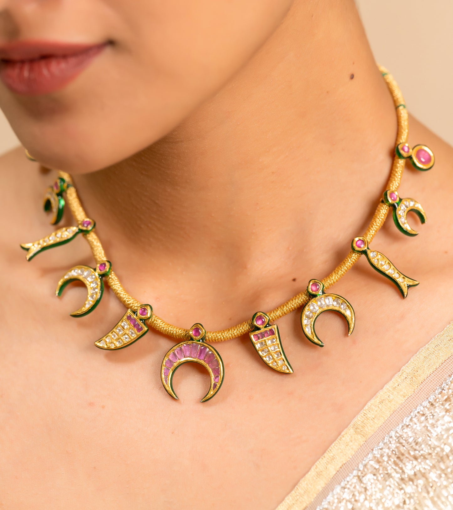 Aida Polki Necklace