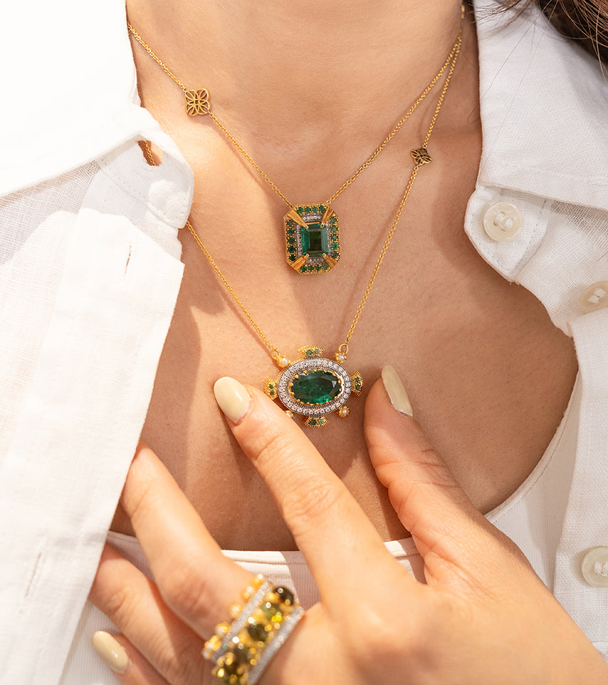Eos Emerald | Pendant