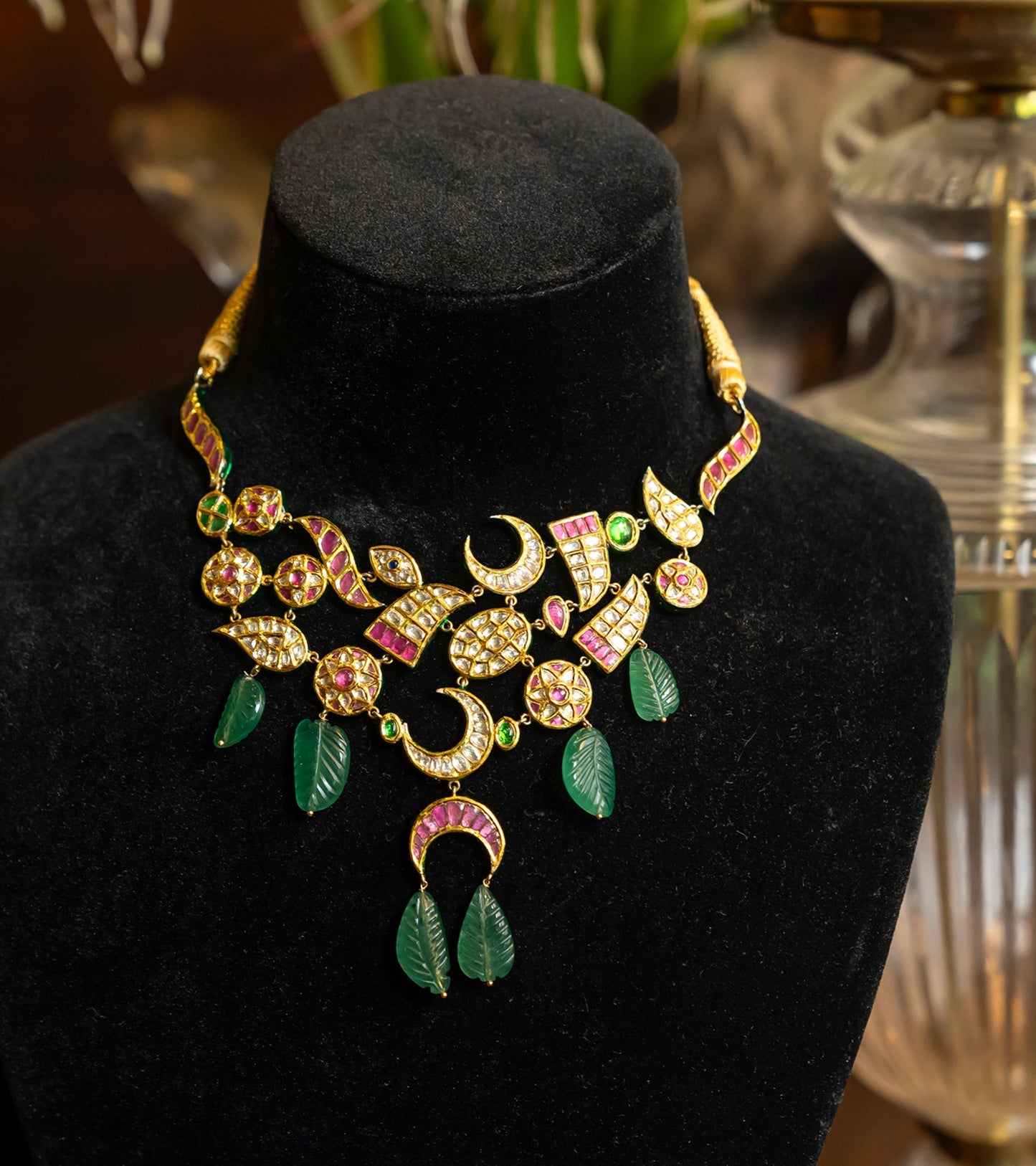 Indian Festive Necklace by UNCUT Jewelry