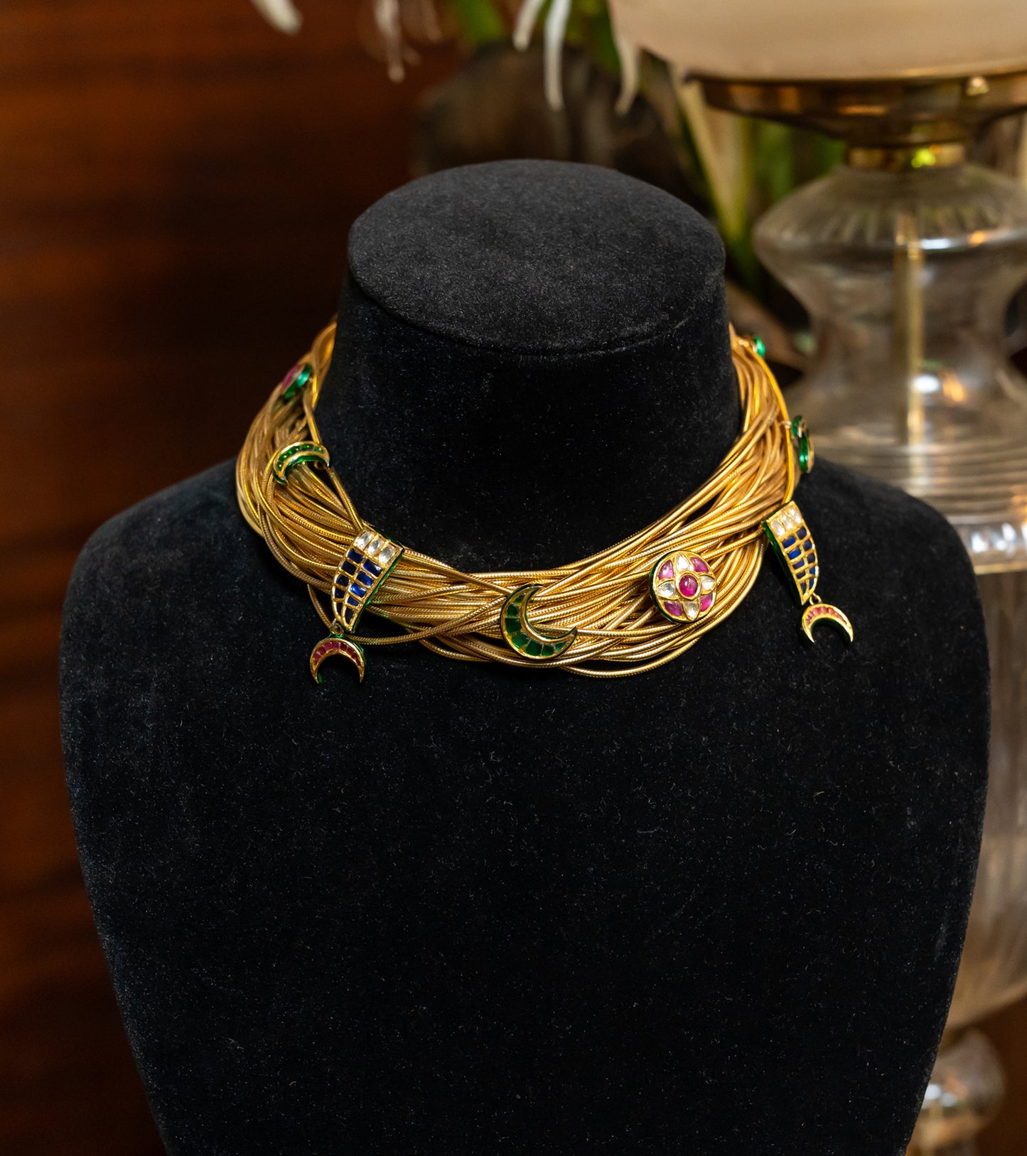 Colourful Naaz Necklace | Festive