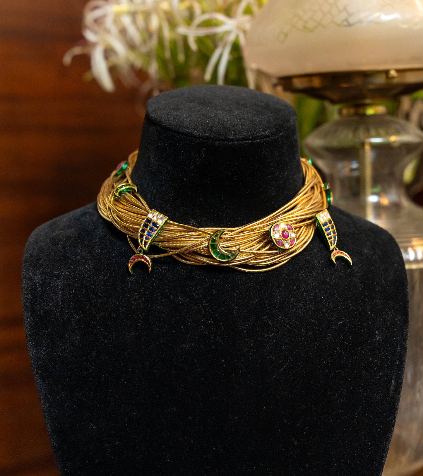 Colourful Naaz Necklace | Festive