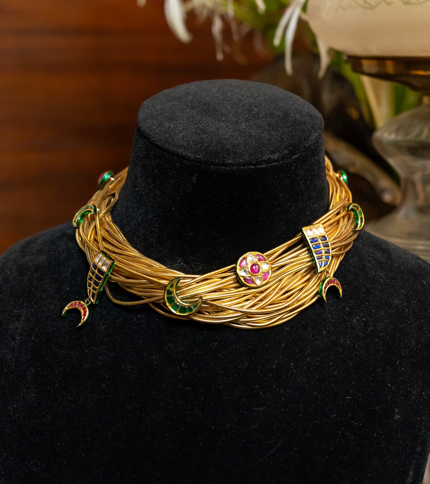Colourful Naaz Necklace | Festive