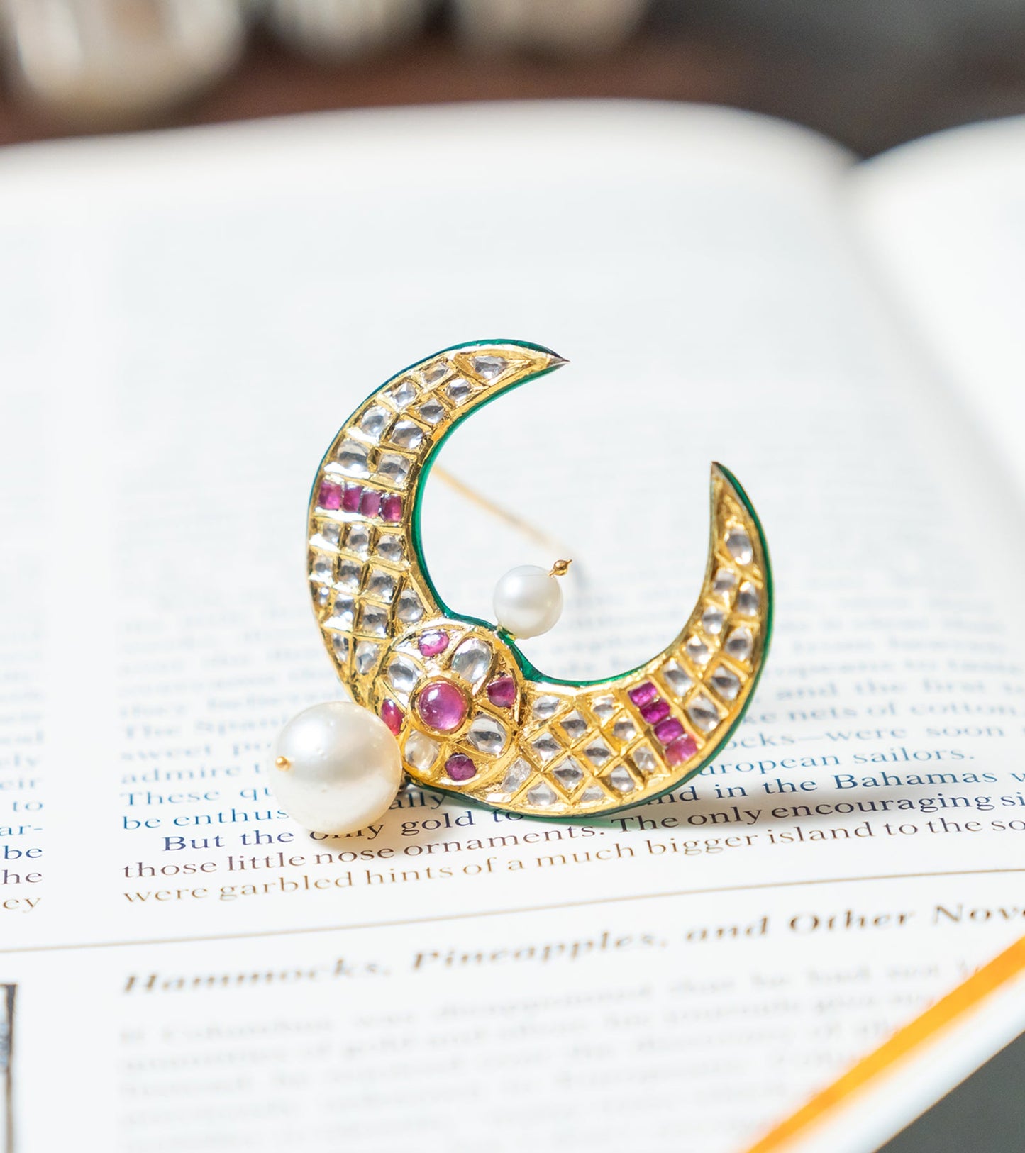 Indian Brooch by UNCUT Jewelry