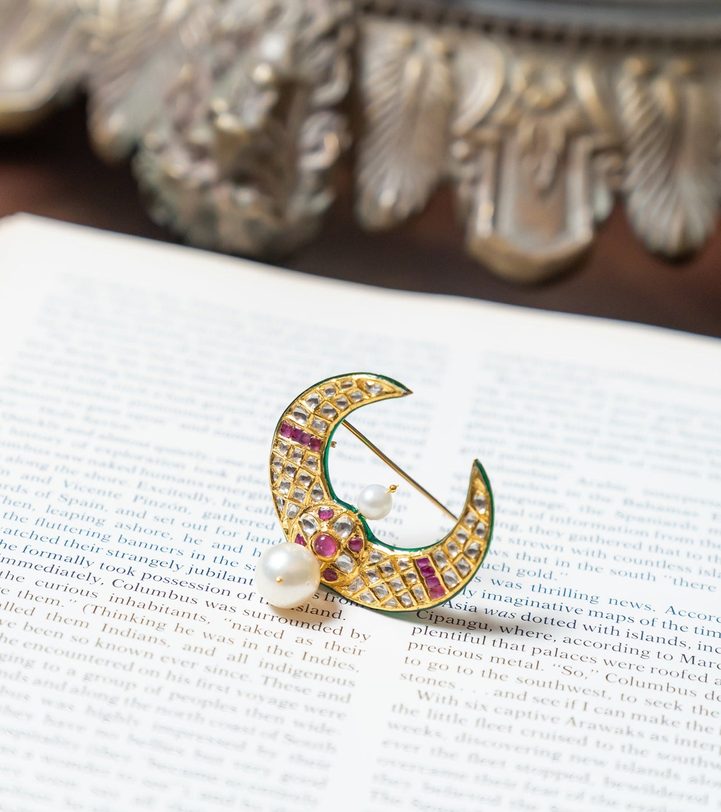Traditional Brooch by UNCUT Jewelry
