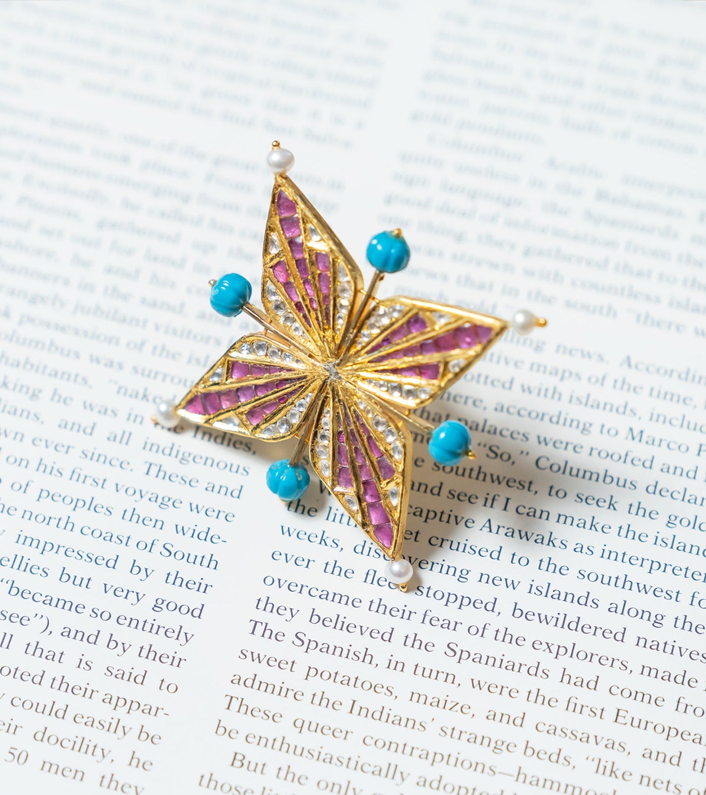 Indian Brooch by UNCUT Jewelry