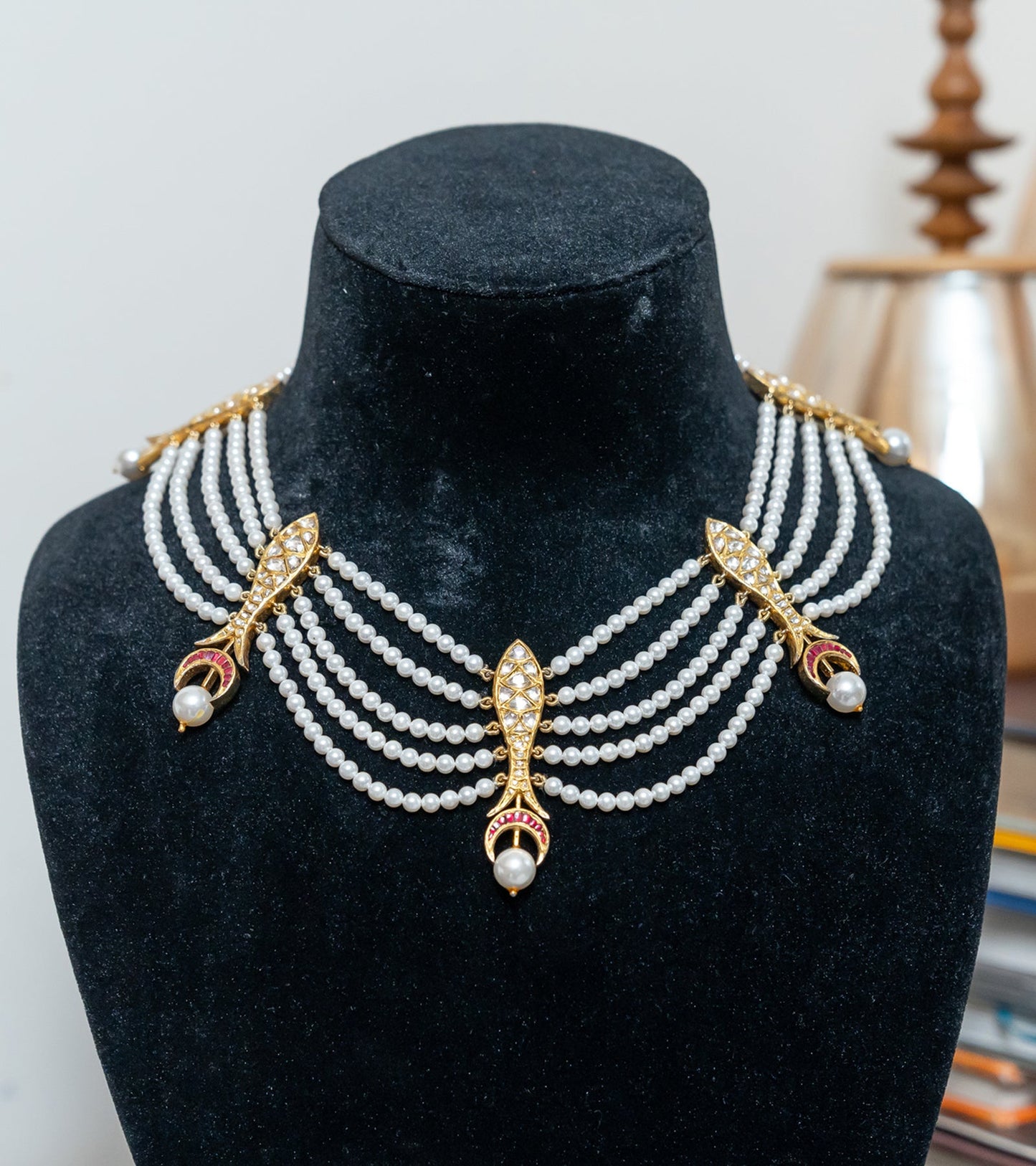 Indian Necklace by UNCUT Jewelry