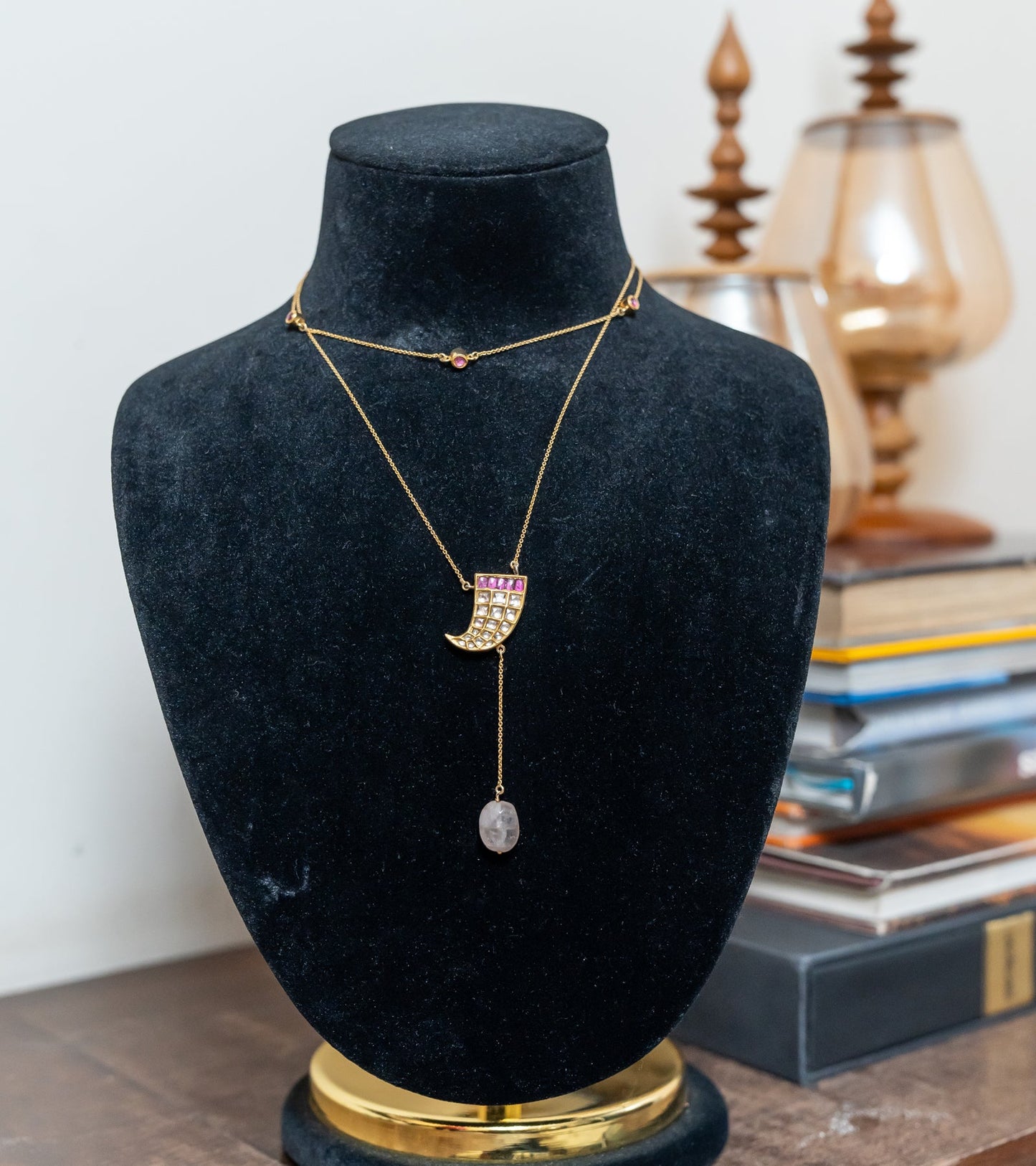 Festive glam Necklace by UNCUT Jewelry