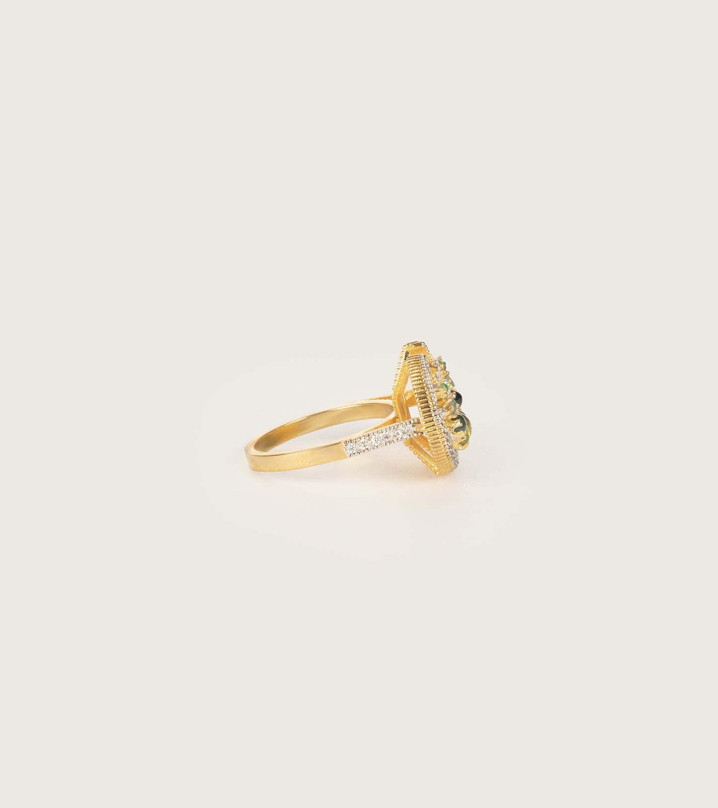 Czarina Crescent | Diamond Ring