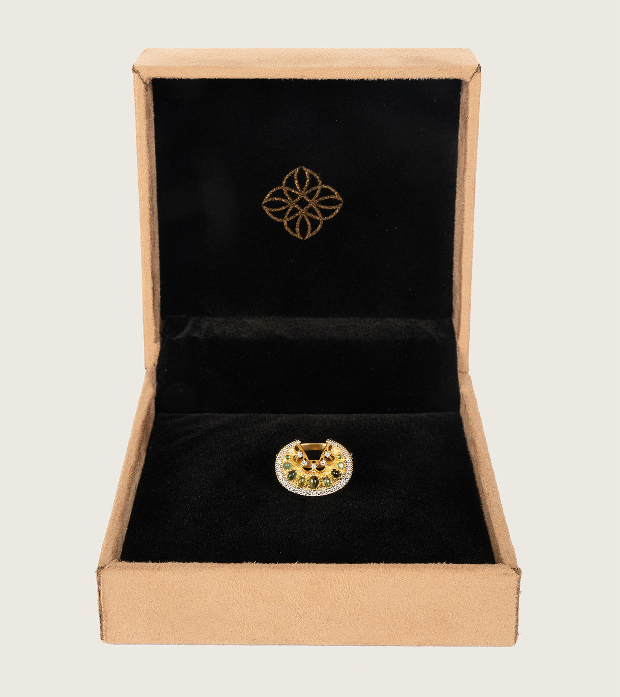 Czarina Crescent | Diamond Ring