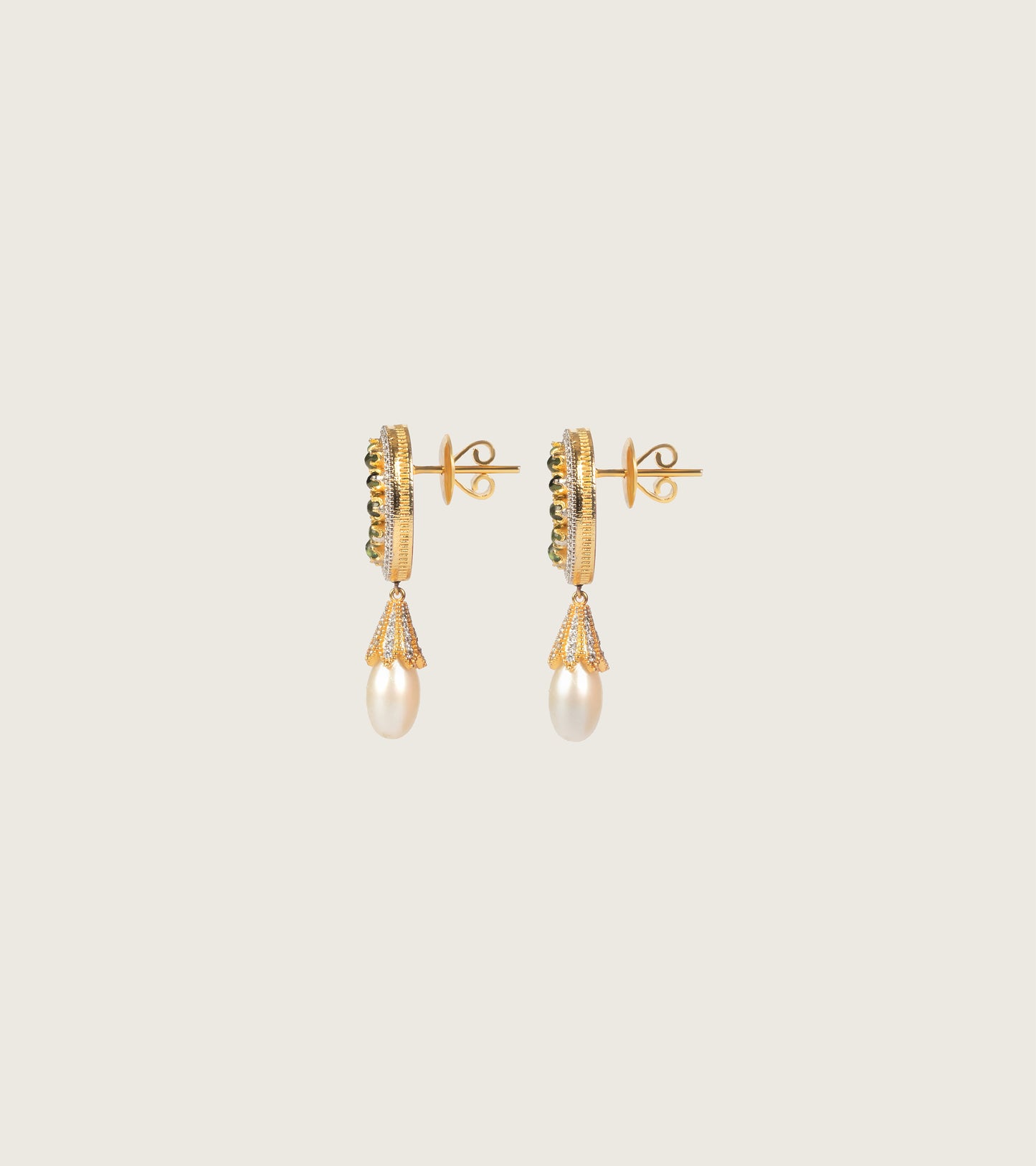 Czarina Diamond Crescent | Earrings
