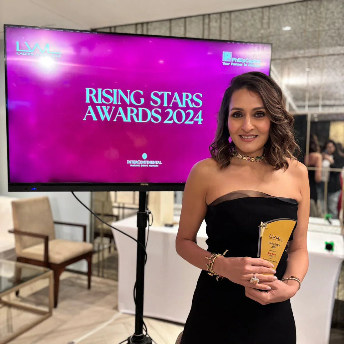 Leading the Way in Luxury: Aditi Amin’s Triumph at the LWL Rising Star Awards 2024