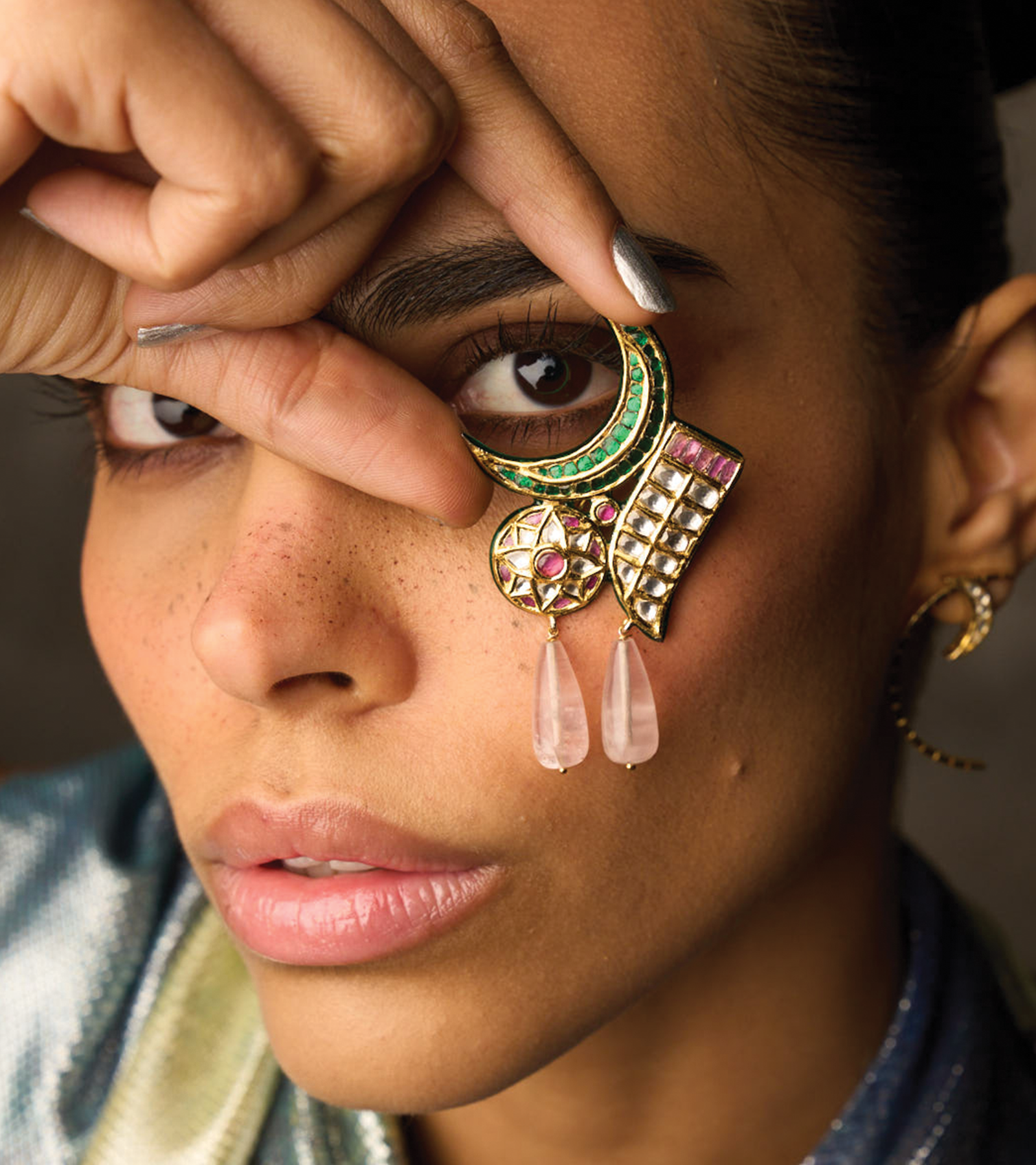 Indian Brooch by UNCUT Jewelry