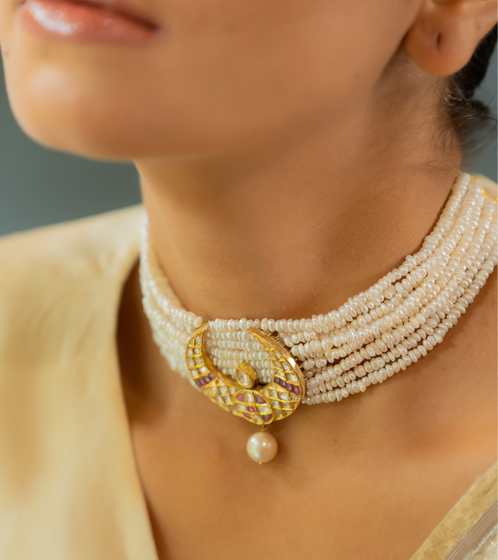 Indian Necklace by UNCUT Jewelry