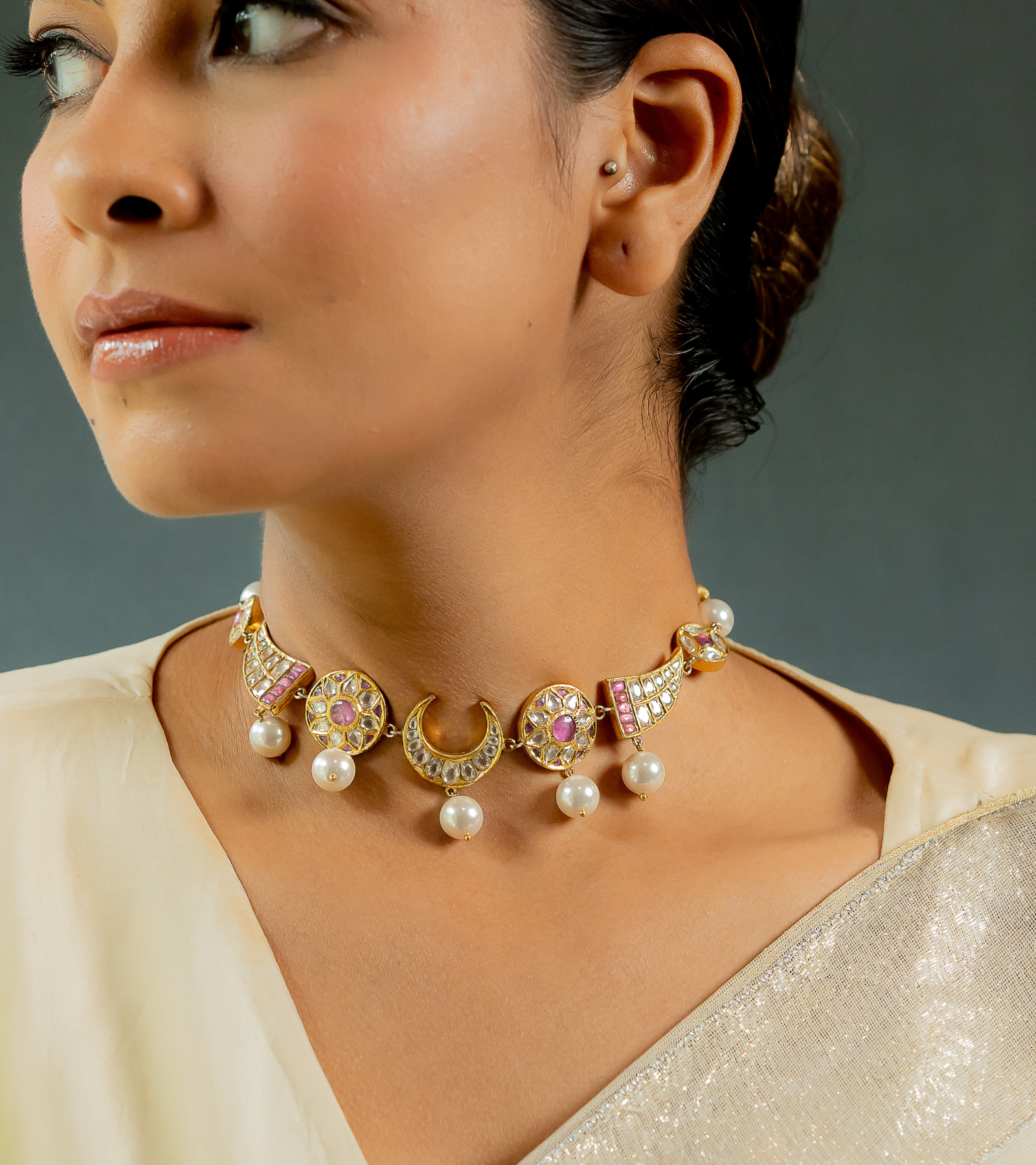 Wedding Necklace by UNCUT Jewelry