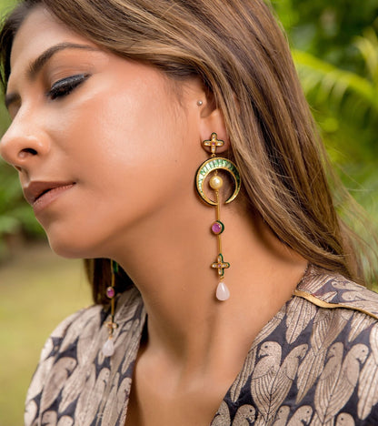 Traditional Earrings by UNCUT Jewelry