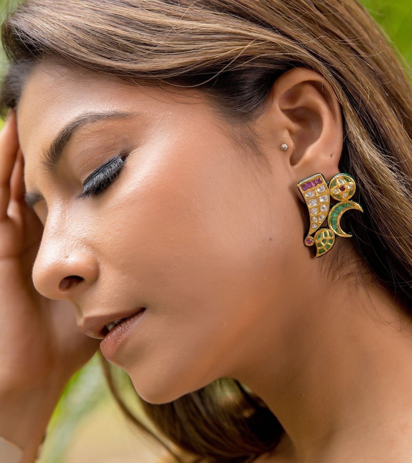 Traditional Earrings by UNCUT Jewelry