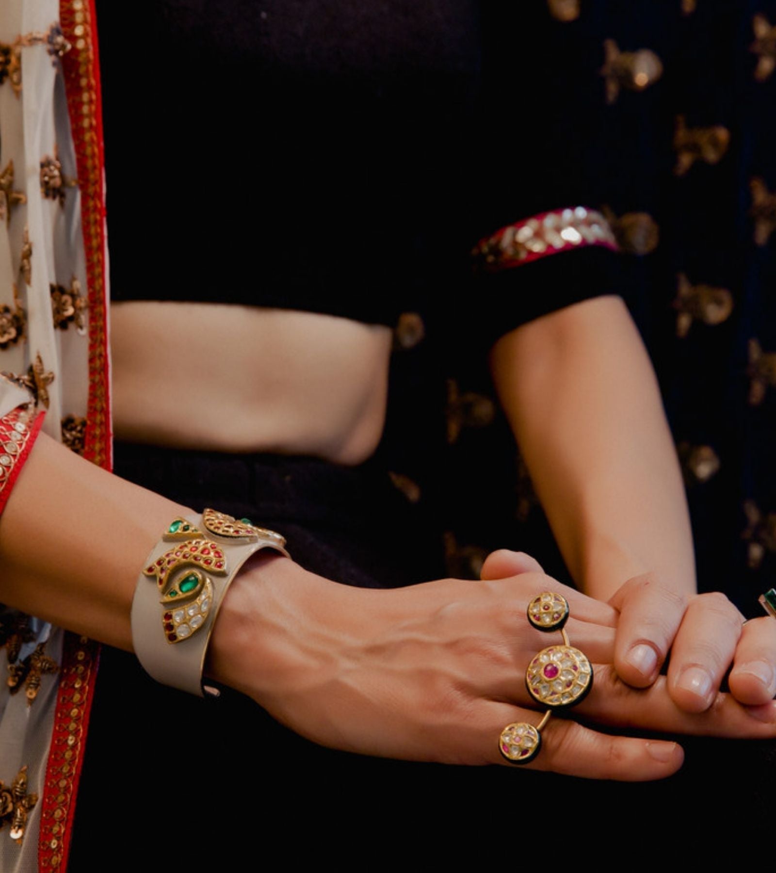 Festive Glam Bracelets by UNCUT Jewelry