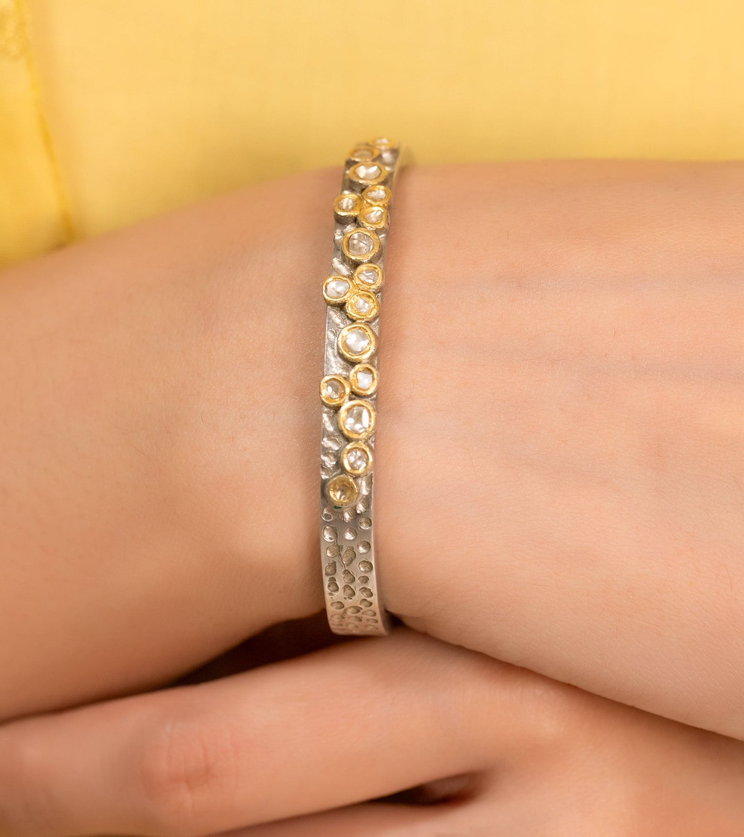 Polki Bracelet by UNCUT Jewelry