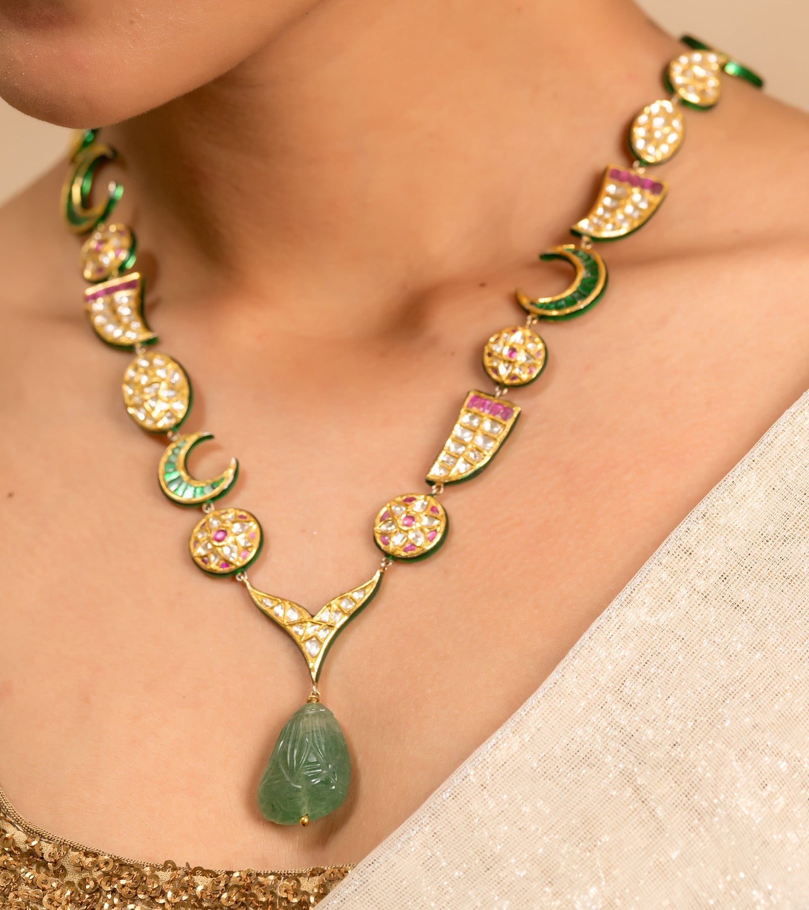 Traditional Necklace by UNCUT Jewelry