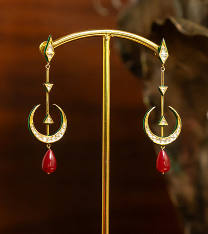 Dua Polki Earrings | Festive