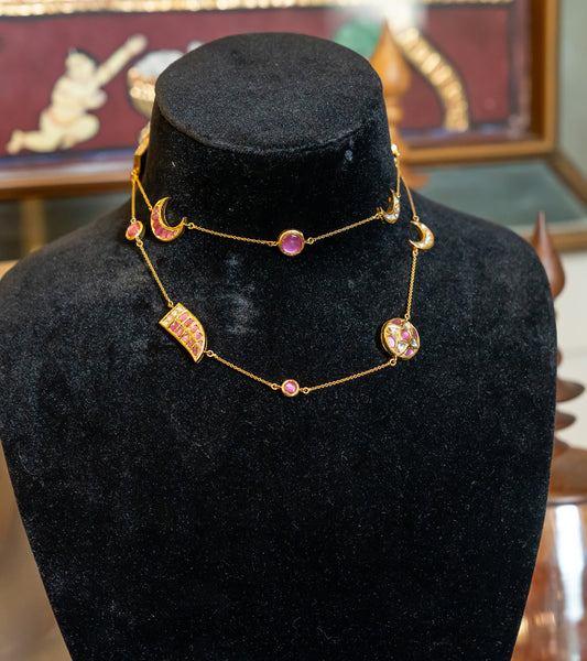 Charms Necklace | Uncut Festive