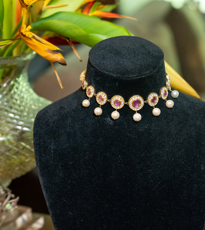 Nuha Polki Choker