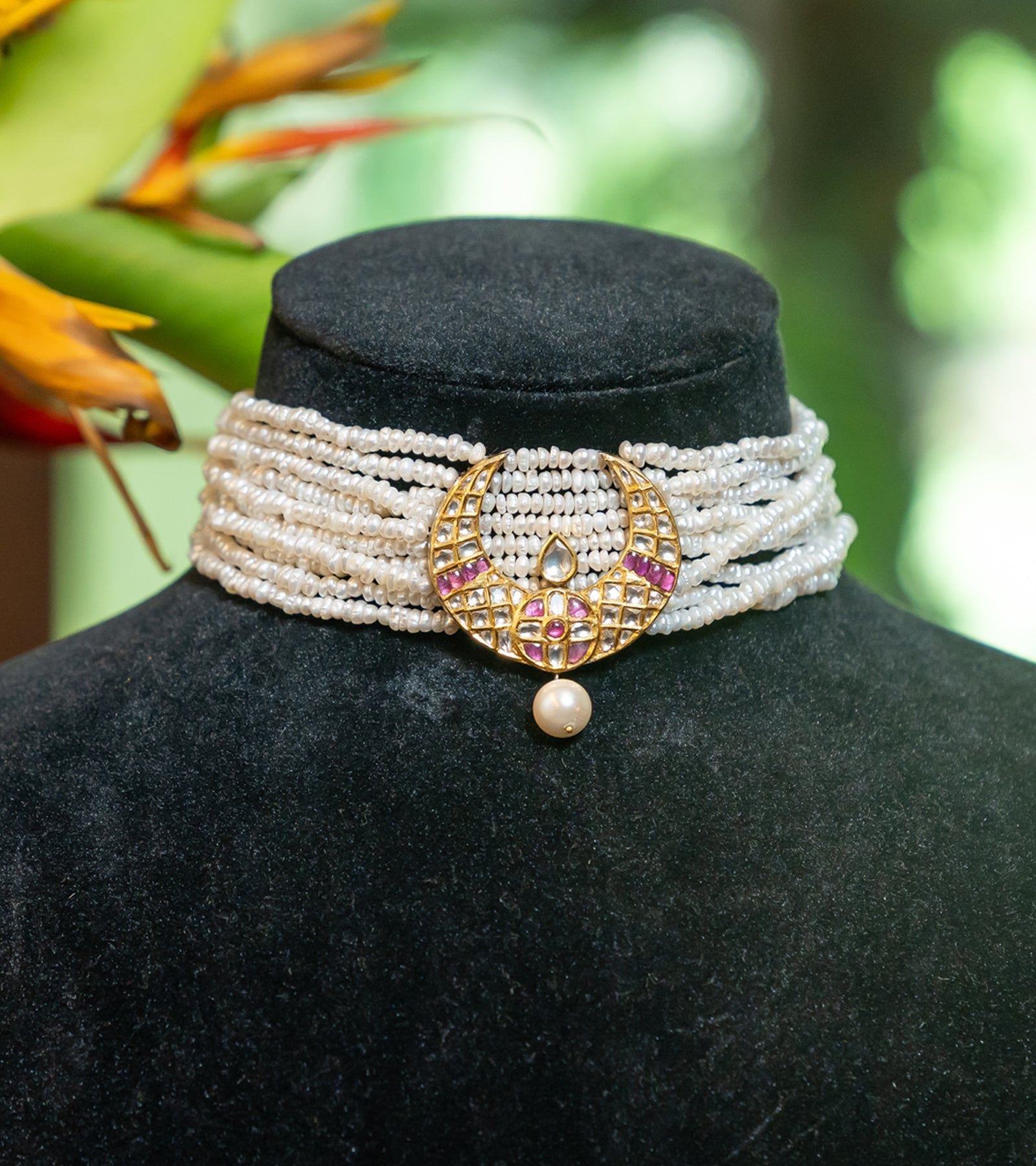 Bridal Necklace by UNCUT Jewelry