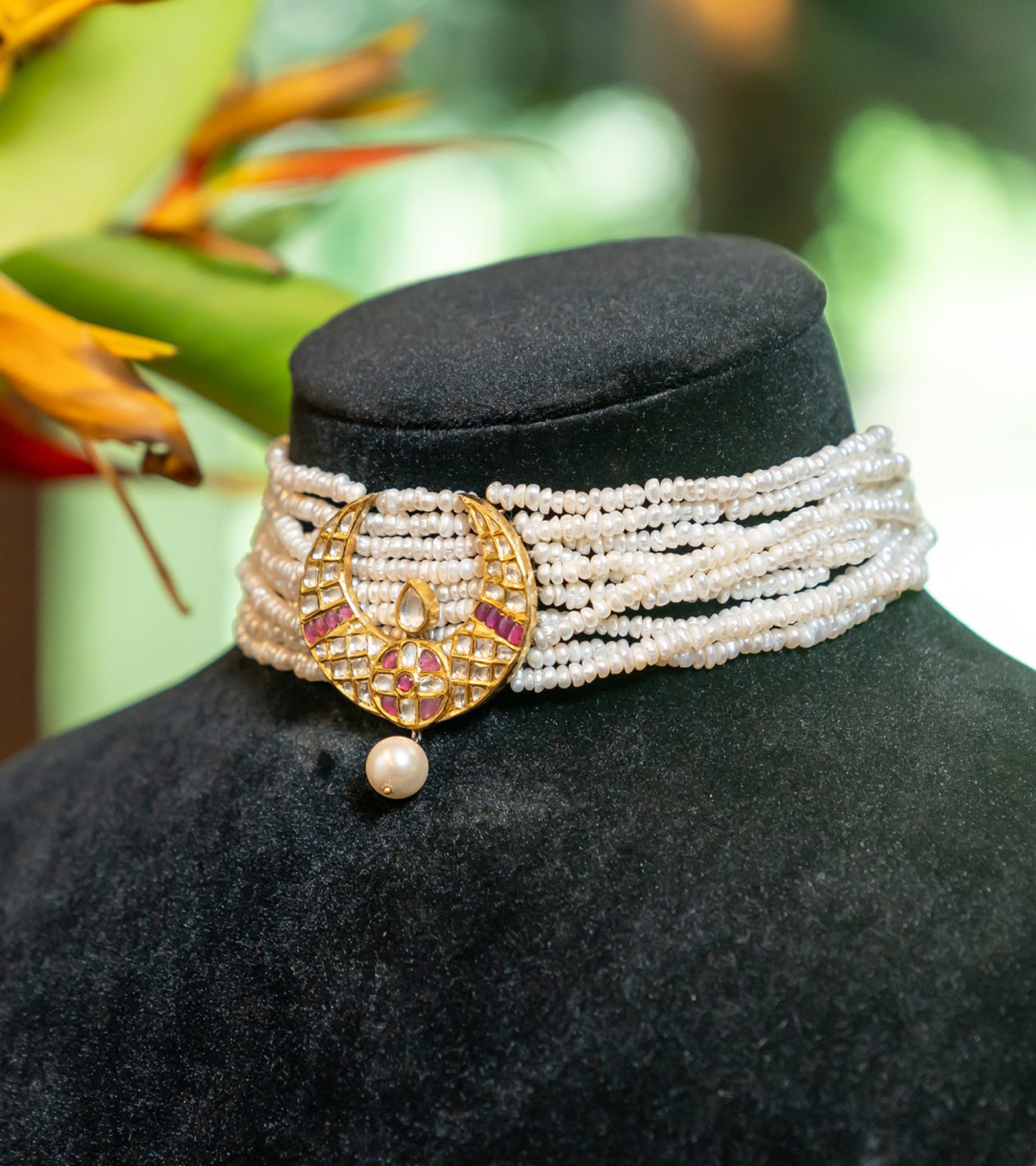 Gold Necklace by UNCUT Jewelry