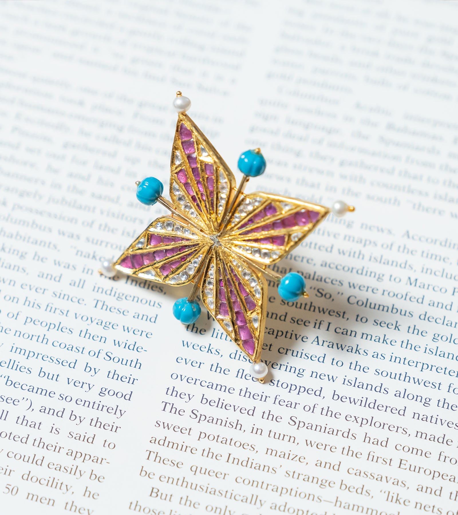 Indian Brooch by UNCUT Jewelry