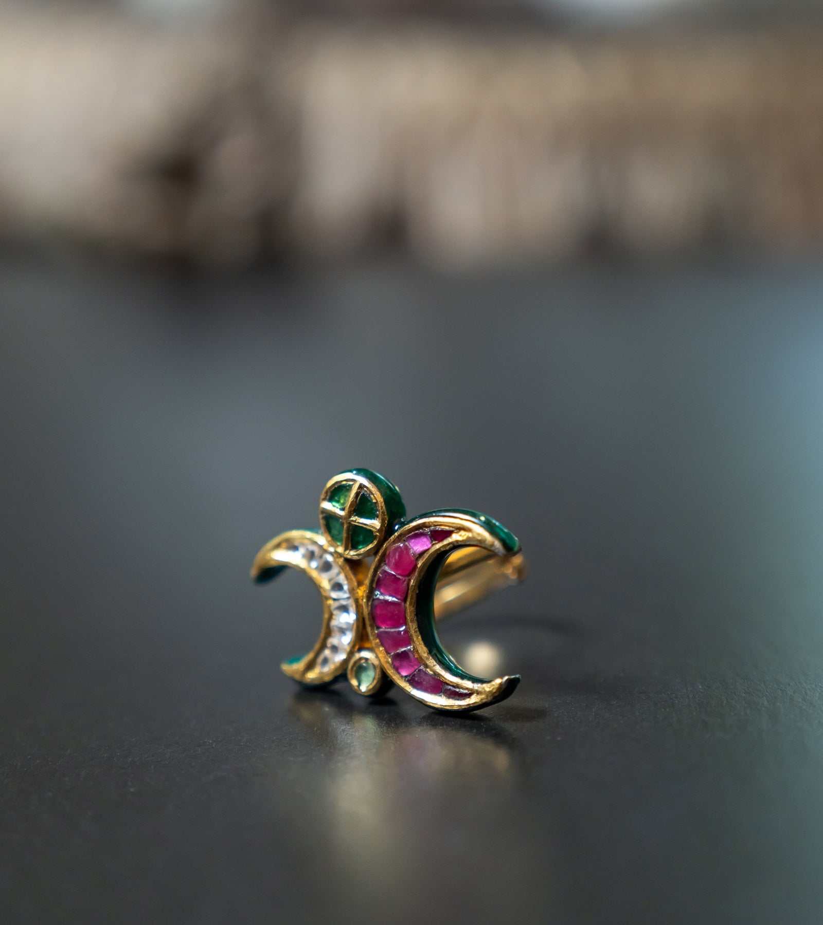 Indian Festive Rings by UNCUT Jewelry