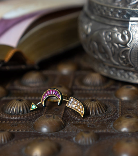 Polki Rings by UNCUT Jewelry