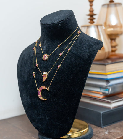 Gold Necklace by UNCUT Jewelry