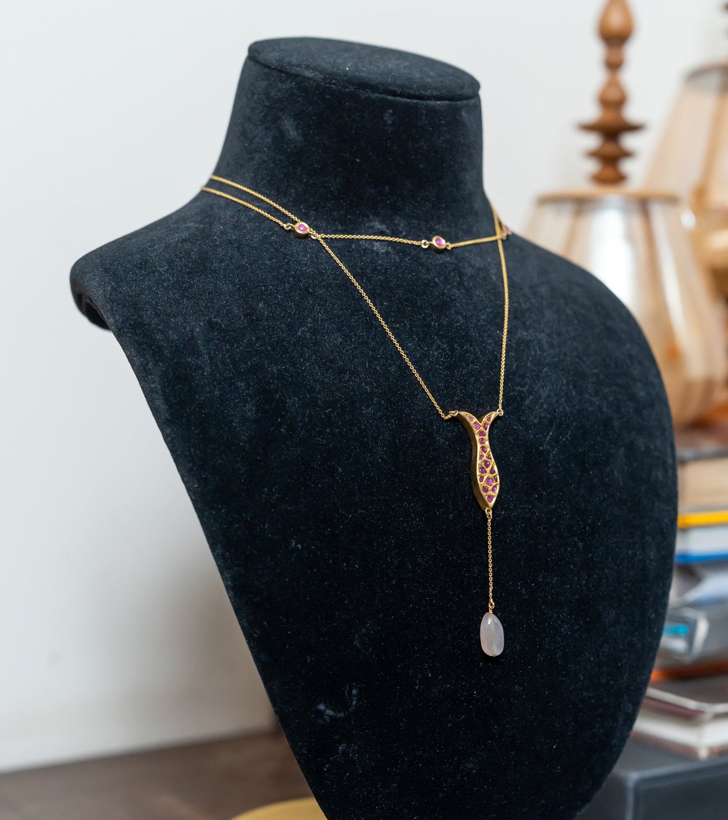 Polki Necklace by UNCUT Jewelry