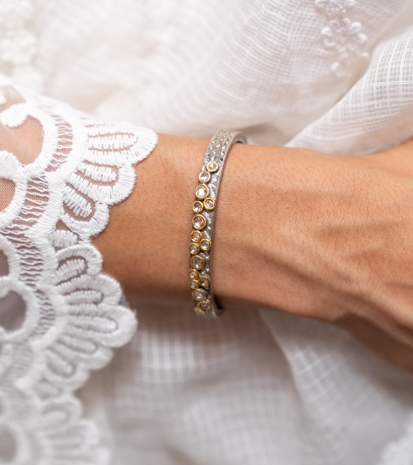 Gold Bracelet by UNCUT Jewelry